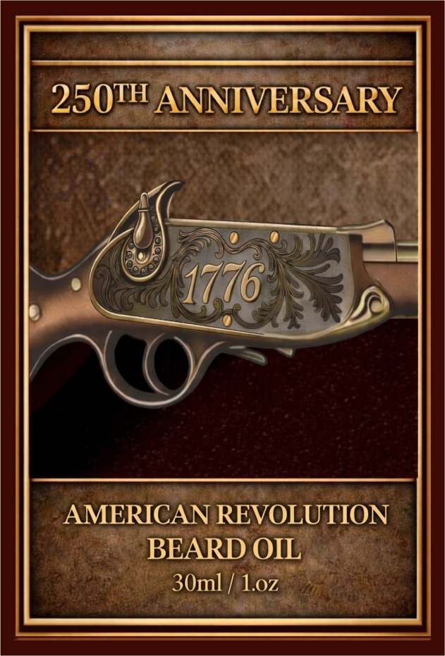 250th Anniversary Revolutionary War Beard Oil