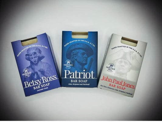 Heritage Hill Shave Company Bar Soap Collection Bundle