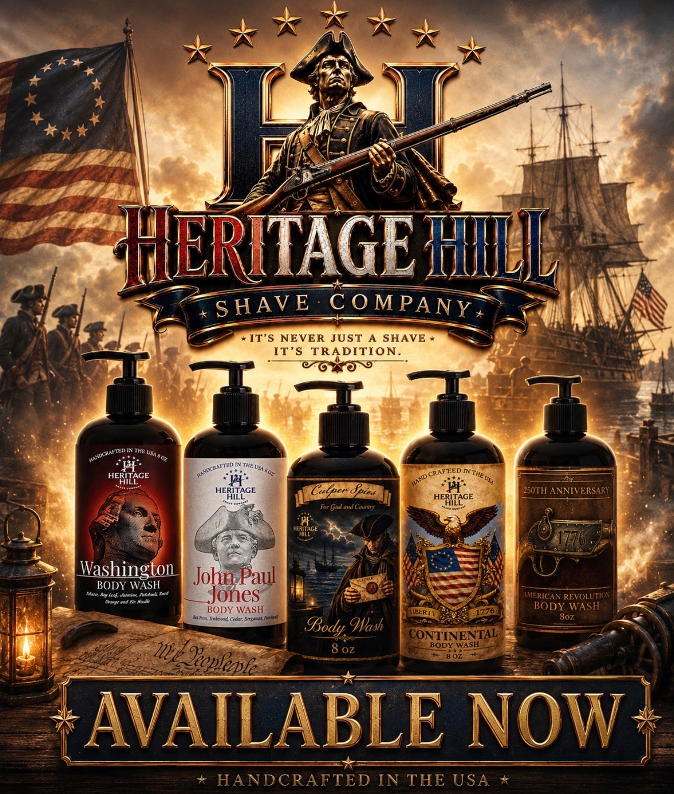 Heritage Hill Shave Company-Body Wash