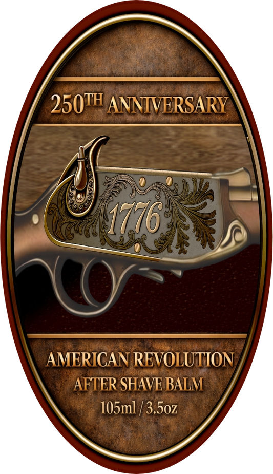 250th Anniversary Revolutionary War  Post Shave Balm
