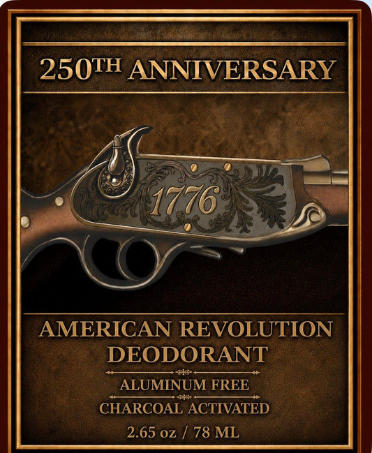 250th Anniversary of the Revolutionary War-Natural Deodorant