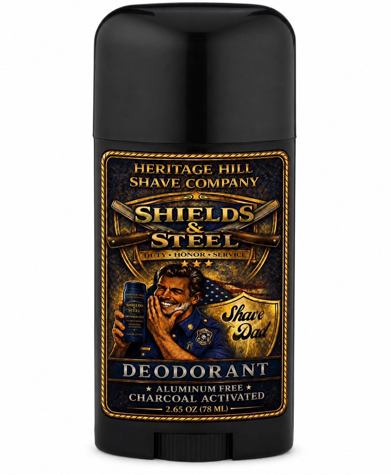 Shields and Steel-Natural Deodorant