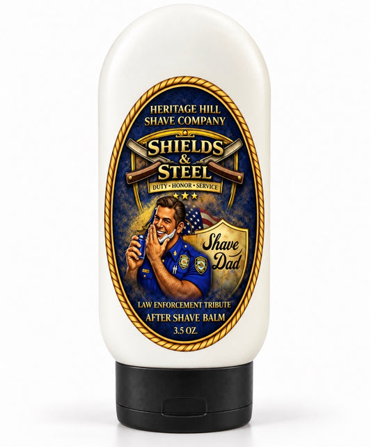 Shields and Steel Law Enforcement Tribute Post Shave Balm