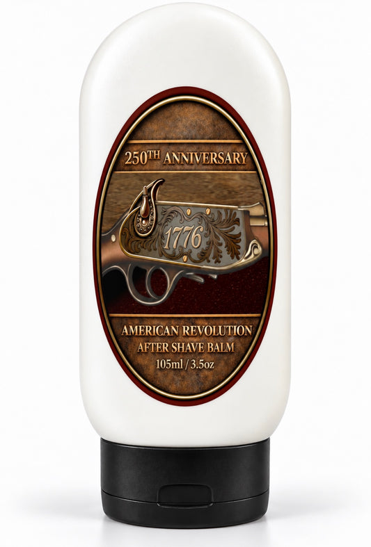 250th Anniversary Revolutionary War  Post Shave Balm