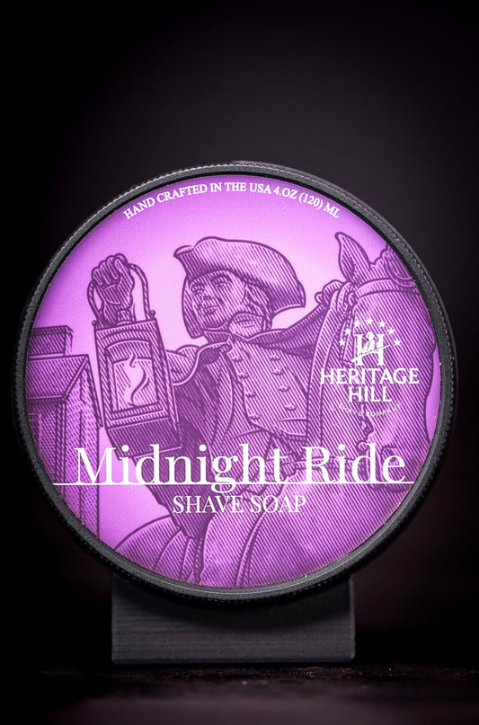 Midnight Ride-Tallow Shave Soap