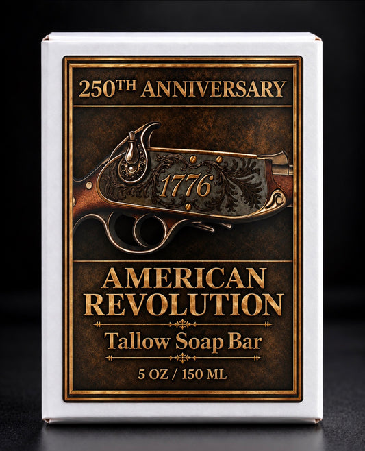 250th Anniversary of the American Revolutionary War- Tallow Bar Soap