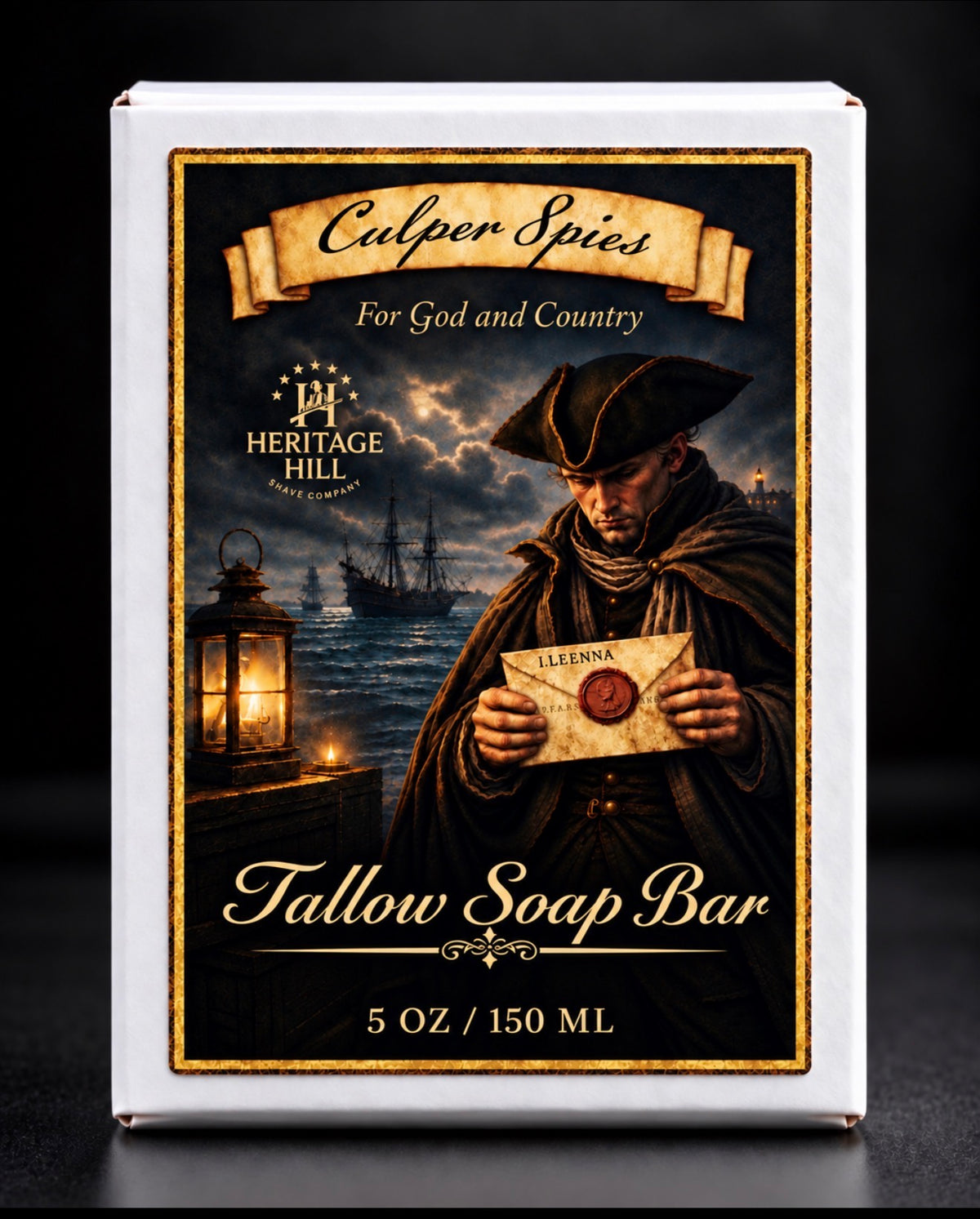 Culper Spies Tallow Bar Soap