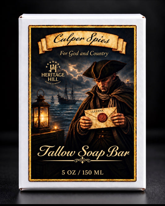 Culper Spies Tallow Bar Soap