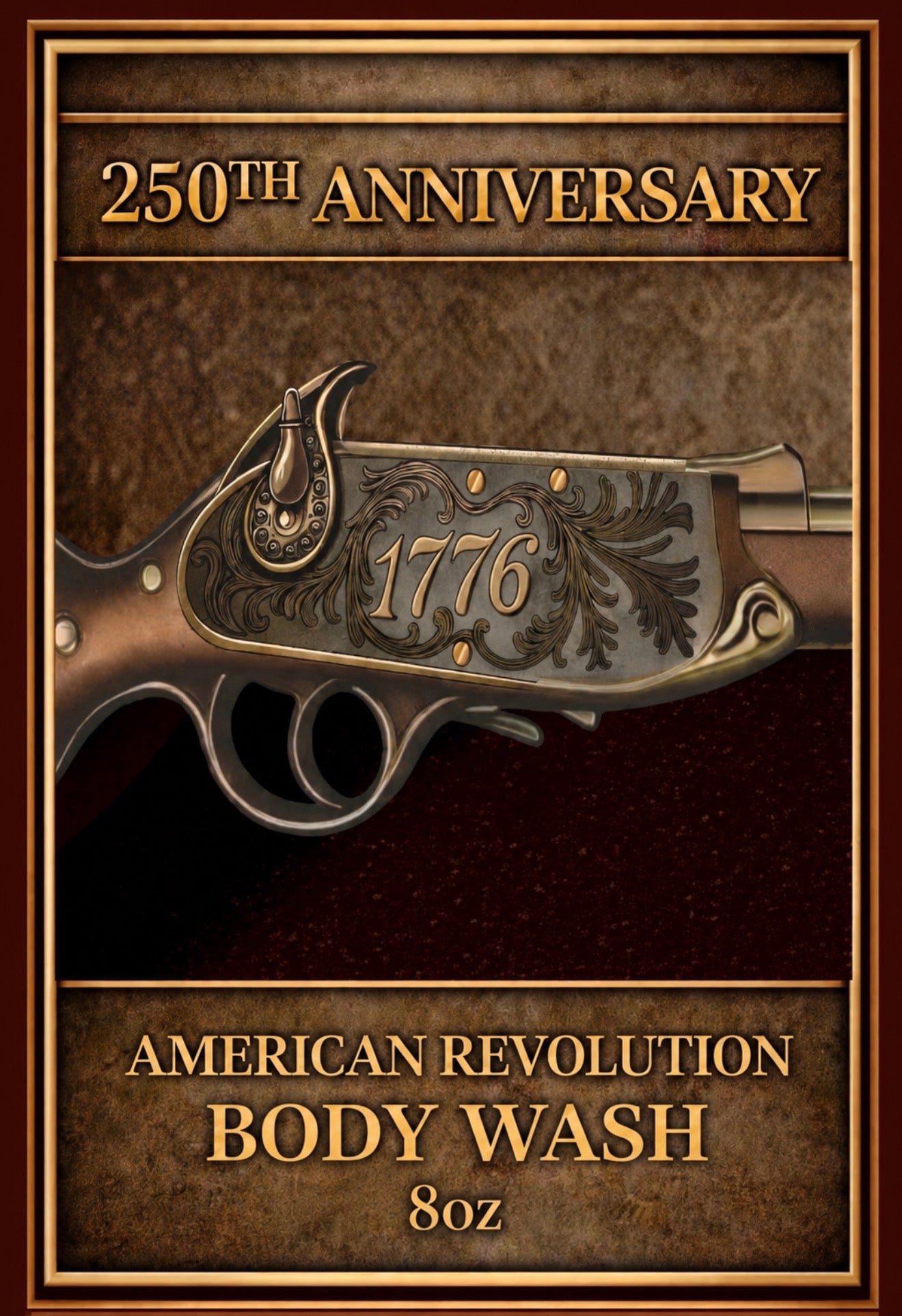 250th Anniversary of the Revolutionary War-Body Wash