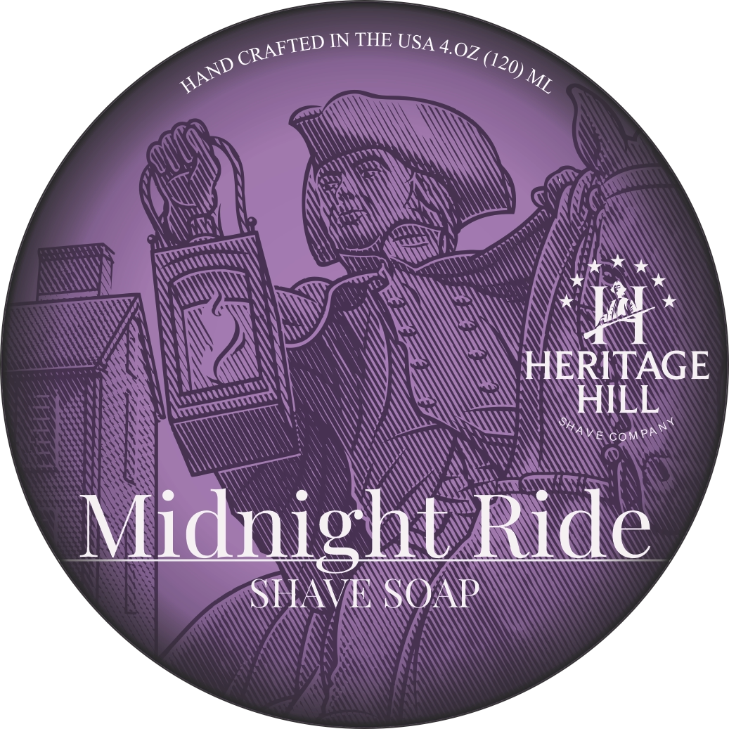 Midnight Ride-Tallow Shave Soap