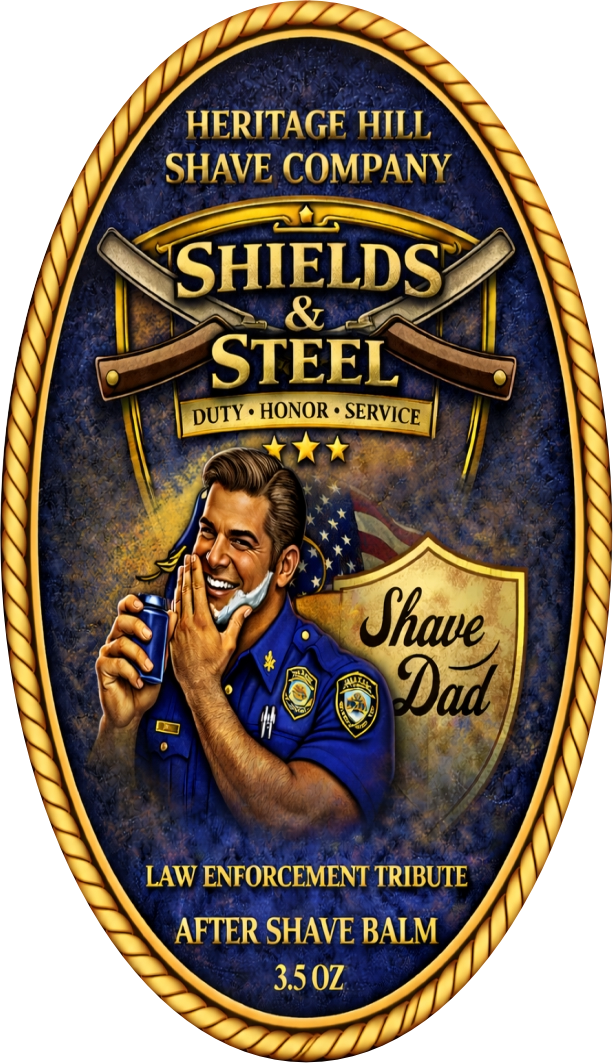 Shields and Steel Law Enforcement Tribute Post Shave Balm