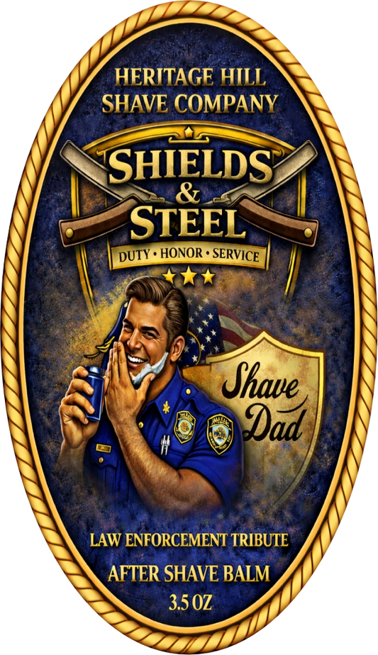 Shields and Steel Law Enforcement Tribute Post Shave Balm